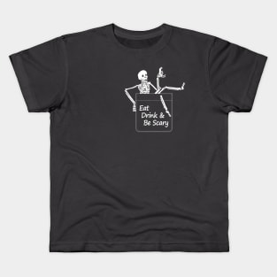 Pocket Skeleton for Halloween Fans Kids T-Shirt